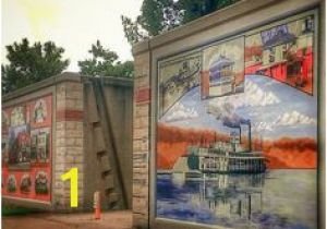 Portsmouth Ohio Flood Wall Murals 17 Best Art Tell City Flood Wall Murals Images