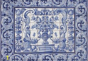Portuguese Tile Murals Bicesse Tiles Tiled Panel From Portugal A Stuningly Decorative