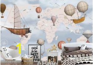 Pottery Barn Kids World Map Wall Mural Kids World Map 3d Wallpaper Wall Mural Wall Sticker