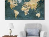 Pottery Barn Teen Wall Mural Pottery Barn Us Map Art New World Map World Map Wall Art World Map