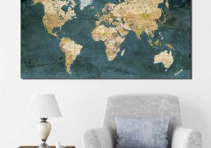 Pottery Barn Teen Wall Mural Pottery Barn Us Map Art New World Map World Map Wall Art World Map