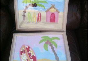 Pottery Barn Wall Mural Pottery Barn Kids island Surf Pink Wall Room