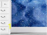 Pottery Barn Wall Mural Starry Peel & Stick Wallpaper