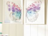 Pottery Barn Wall Murals Pottery Barn Teen Knock F butterfly Wall Art