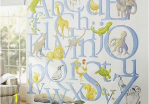 Pottery Barn Wall Murals Statement Wall Gender Neutral Nursery Ideas