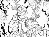 Power Rangers Beast Morphers Coloring Pages Kids N Fun