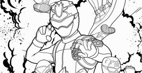 Power Rangers Beast Morphers Coloring Pages Kids N Fun