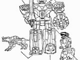 Power Rangers Printable Coloring Pages Power Rangers Megazord and Dinosaurs Coloring Page for Boys Robot