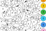Pre K Spring Coloring Pages Free Color by Number Printable Coloring Pages Perfect for Mailing