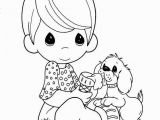 Precious Moments Baby Boy Coloring Pages Precious Moments Baby Boy & Puppy