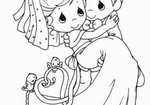 Precious Moments Bride and Groom Coloring Pages Bride and Groom Special and Romantic Moment Coloring Pages