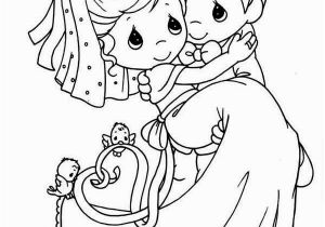 Precious Moments Coloring Pages Wedding Wedding Cartoon Drawing at Getdrawings