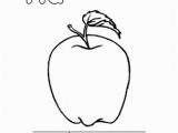 Preschool Apple Coloring Pages Print Out This Coloring Book About the Letter A for Your