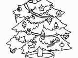 Preschool Christmas ornament Coloring Pages Free Christmas Tree Coloring Pages for the Kids