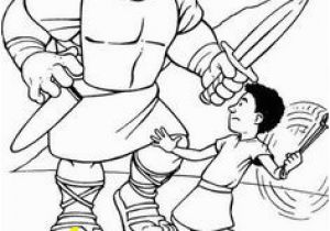 Preschool David and Goliath Coloring Page 105 Best Church Images On Pinterest In 2018