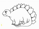 Preschool Dinosaur Coloring Pages Printable Stegosaurus Dinosaur Coloring Pages Kids