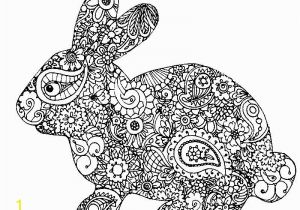Preschool Easter Bunny Coloring Page 15 Easter Colouring In Pages