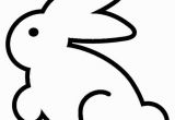 Preschool Easter Bunny Coloring Page 222 Views