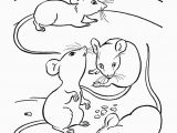 Preschool Farm Animal Coloring Pages Farm Animal Coloring Page Mice Eating Cheese