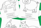 Preschool Farm Animal Coloring Pages Farm Animal Coloring Pages