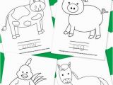 Preschool Farm Animal Coloring Pages Farm Animal Coloring Pages