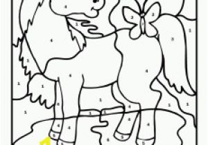 Preschool Farm Animal Coloring Pages Farm Color by Number Horse 231×300 Farm Animal Color by