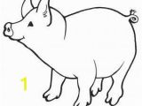 Preschool Farm Animal Coloring Pages Free Printable Pig Coloring Pages for Kids