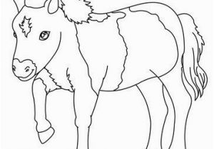 Preschool Farm Animal Coloring Pages You Can Print Out for Free This Pony Coloring Page Cute and