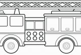 Preschool Fire Truck Coloring Page Coloring Fire Truck Coloring Pages Firetruck Page Free Media Cute