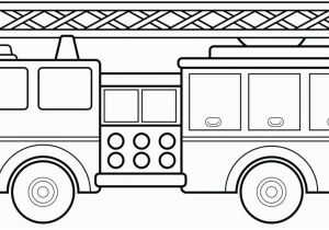 Preschool Fire Truck Coloring Page Coloring Fire Truck Coloring Pages Firetruck Page Free Media Cute