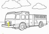 Preschool Fire Truck Coloring Page Fire Truck Worksheet