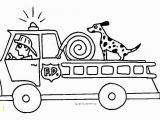 Preschool Fire Truck Coloring Page Free Fire Truck Coloring Pages Print Kid Stuff Pinterest