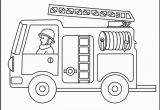 Preschool Fire Truck Coloring Page Free Printable Fire Truck Coloring Pages for Kids