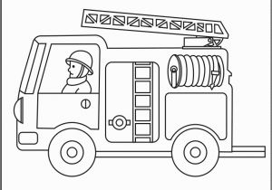 Preschool Fire Truck Coloring Page Free Printable Fire Truck Coloring Pages for Kids