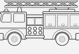 Preschool Fire Truck Coloring Page Preschool Fire Truck Coloring Page