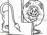 Preschool Lion Coloring Page Colouring Page Of Letter L with A Lion