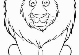 Preschool Lion Coloring Page Lion Coloring Pages Cute