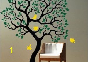 Preschool Murals for Walls Kids Room Ideas with Tree and Birds Wall Mural Dog Room