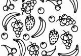 Preschool Pages to Color Food Printables Learningenglish