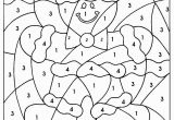 Preschool Pages to Color Free Color by Number Printables
