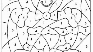 Preschool Pages to Color Free Color by Number Printables
