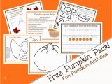 Preschool Pumpkin Coloring Pages Pumpkin Activity Pack