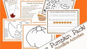 Preschool Pumpkin Coloring Pages Pumpkin Activity Pack