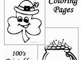 Preschool St Patrick S Day Coloring Pages St Patrick S Day Preschool Coloring Pages