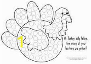 Preschool Turkey Coloring Pages Turkey Activities Free Bingo Dot A Turkey