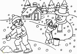 Preschool Winter Coloring Pages Coloring Page for Kids top Free Printableter Coloring