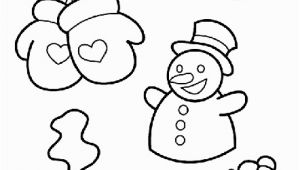 Preschool Winter Coloring Pages Wonderful Winter Coloring Page