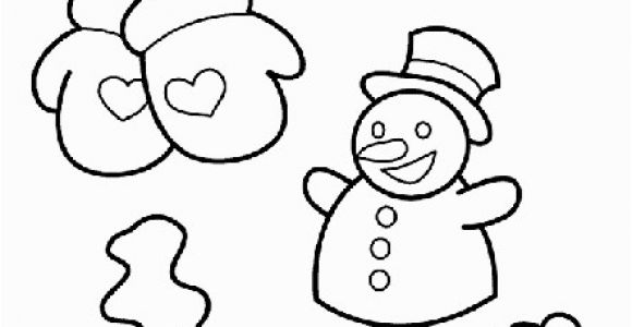 Preschool Winter Coloring Pages Wonderful Winter Coloring Page