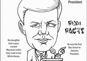 President Coloring Pages with Facts John F Kennedy Coloring Page Coloring Pages Pinterest