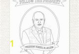 President Russell M Nelson Coloring Page Kids Planner Kids Schedule Visual Schedule for Kids Kids